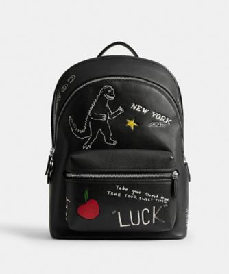 チャーター バックパック・スケッチ プリント | COACH/コーチ | 三越 