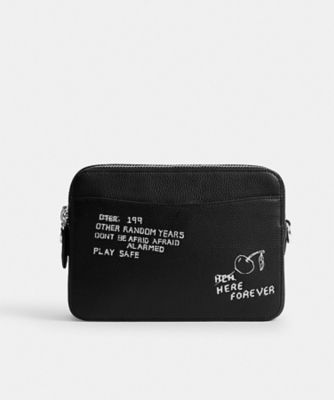 チャーター クロスボディ バッグ 24・スケッチ プリント | COACH 