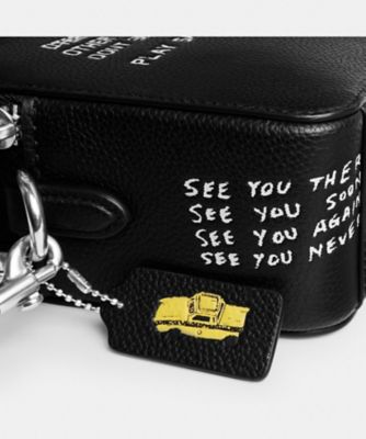 チャーター クロスボディ バッグ 24・スケッチ プリント | COACH 