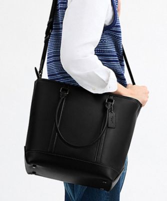 COACH/コーチ メトロポリタン トート 32 BLACK 旅行用かばん・バッグ【三越伊勢丹/公式】