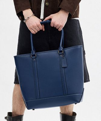 COACH/コーチ メトロポリタン トート 32 BLUE 旅行用かばん・バッグ【三越伊勢丹/公式】