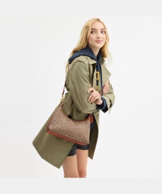 ジュリエット ショルダー バッグ・シグネチャー キャンバス | COACH 