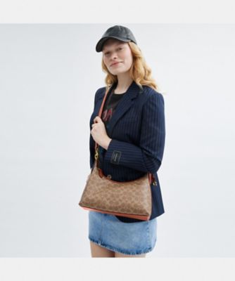 ジュリエット ショルダー バッグ・シグネチャー キャンバス | COACH 