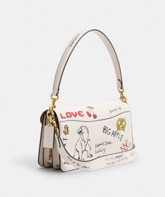 タビー ショルダー バッグ 26・スケッチ プリント | COACH/コーチ