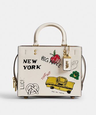 ローグ バッグ 25・スケッチ プリント | COACH/コーチ | 三越伊勢丹 