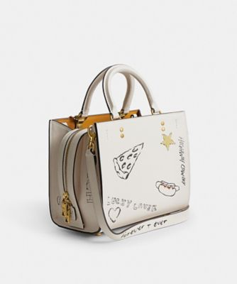 ローグ バッグ 25・スケッチ プリント | COACH/コーチ | 三越伊勢丹 