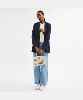 ローグ バッグ 25・スケッチ プリント | COACH/コーチ | 三越伊勢丹 