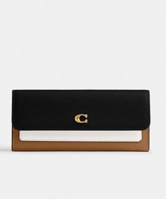 ミラ ロング フラップ ウォレット・カラーブロック | COACH/コーチ 