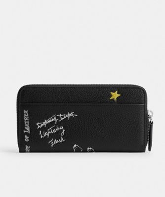 アコーディオン ウォレット・スケッチ プリント | COACH/コーチ | 三越 