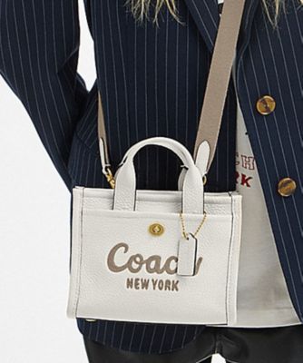 COACH/コーチ カーゴ トート バッグ 20 WHITE 旅行用かばん・バッグ【三越伊勢丹/公式】