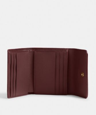ミラ スモール フラップ ウォレット・シグネチャー キャンバス | COACH 