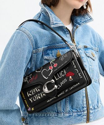 タビー ショルダー バッグ 26・スケッチ プリント | COACH/コーチ 