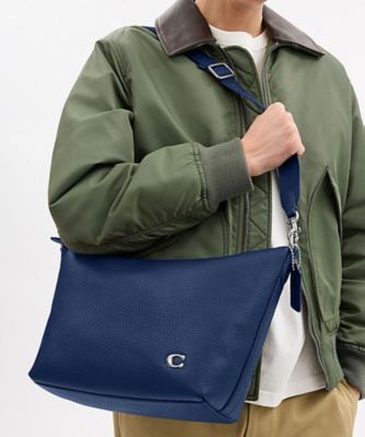 COACH/コーチ トップ ジップ メッセンジャー バッグ BLUE 旅行用かばん・バッグ【三越伊勢丹/公式】