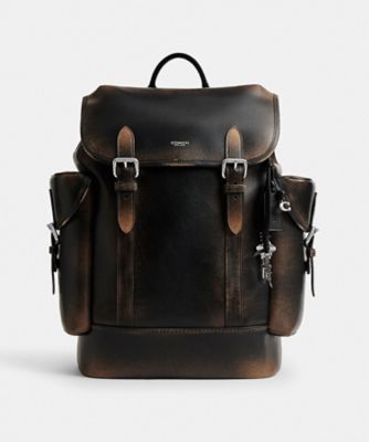 ヒッチ バックパック・ラブド レザー | COACH/コーチ | 三越伊勢丹 