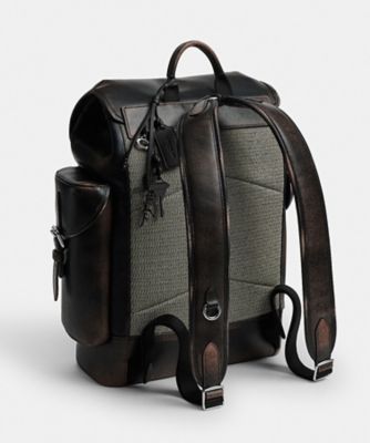 ヒッチ バックパック・ラブド レザー | COACH/コーチ | 三越伊勢丹 