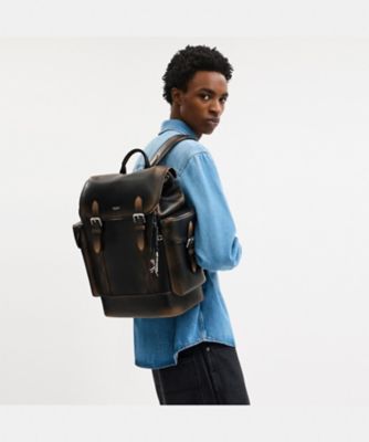 ヒッチ バックパック・ラブド レザー | COACH/コーチ | 三越伊勢丹 