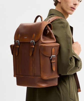 ヒッチ バックパック・ラブド レザー | COACH/コーチ | 三越伊勢丹 