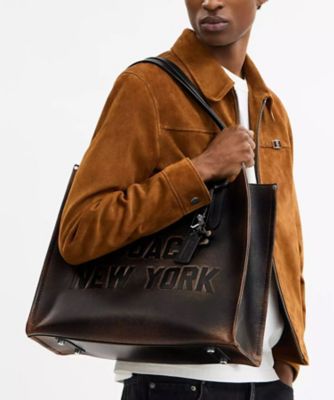 リレー トート バッグ・ラブド レザー | COACH/コーチ | 三越伊勢丹 