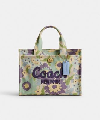 カーゴ トート バッグ 26・フローラル プリント | COACH/コーチ 