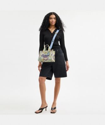 カーゴ トート バッグ 26・フローラル プリント | COACH/コーチ 