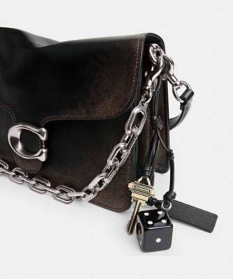チェーン タビー ショルダー バッグ・ラブド レザー | COACH/コーチ 