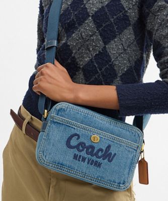 極美品】COACH カメラバッグ ショルダーバッグ クロスボディ Cロゴ  