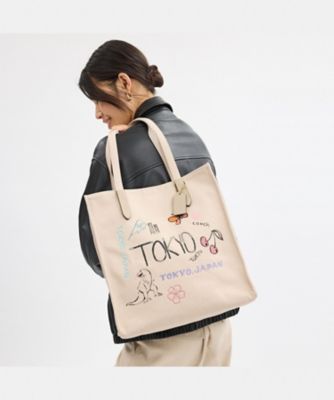 三越伊勢丹限定商品】トート・スケッチ プリント | COACH/コーチ 