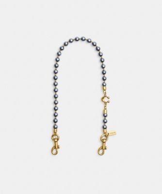 三越伊勢丹限定商品】ショート パール ストラップ | COACH/コーチ 