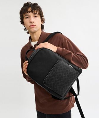 ウェイド バックパック・シグネチャー キャンバス | COACH/コーチ 