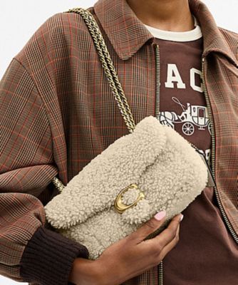 COACH/コーチ タビー ショルダー バッグ 20・シアリング WHITE 旅行用かばん・バッグ【三越伊勢丹/公式】