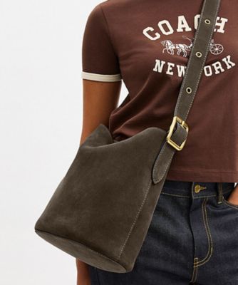 COACH/コーチ ブリーカー バケット バッグ GREEN 旅行用かばん・バッグ【三越伊勢丹/公式】