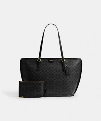 タクシー トート バッグ・シグネチャー キャンバス | COACH/コーチ 
