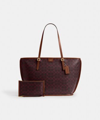 タクシー トート バッグ・シグネチャー キャンバス | COACH/コーチ 