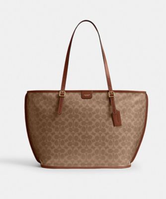 タクシー トート バッグ・シグネチャー キャンバス | COACH/コーチ 