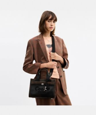 COACH◇日本限定/カーゴ トート バッグ26/タイダイ/キャンバス/PUP/総 