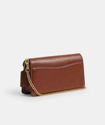 極上美品COACH ボディバッグ ブラウン C8421 チャーター シグネチャー 