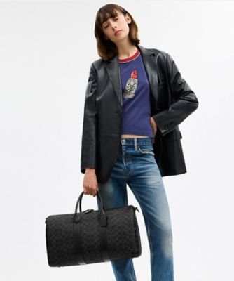 コンパス バッグ 45・シグネチャー キャンバス | COACH/コーチ 