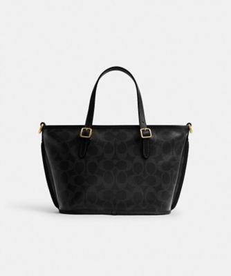 タクシー トート バッグ 21・シグネチャー キャンバス | COACH 