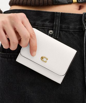 エッセンシャル フラップ カード ケース（ミニ財布） | COACH/コーチ 