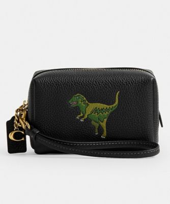 COACH/コーチ エッセンシャル ミニ コスメティック ポーチ・レキシー BLACK 洗面化粧ポーチ【三越伊勢丹/公式】