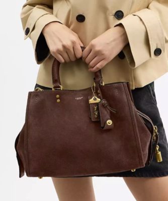 未使用級 COACH ローグ31 スヌーピー PEANUTS コラボ 保存袋付 COACH 