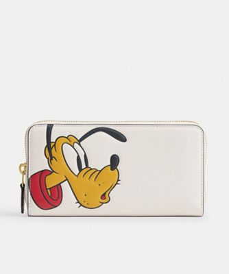 DISNEY X COACH】エッセンシャル アコーディオン ジップ 
