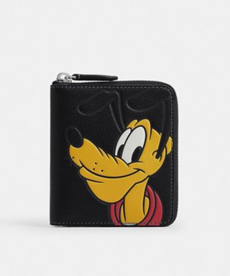 DISNEY X COACH】ジップ アラウンド コイン ウォレット 