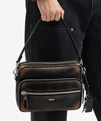 Coach ボディバッグ ストライプデザイン COACH ボディバッグ 