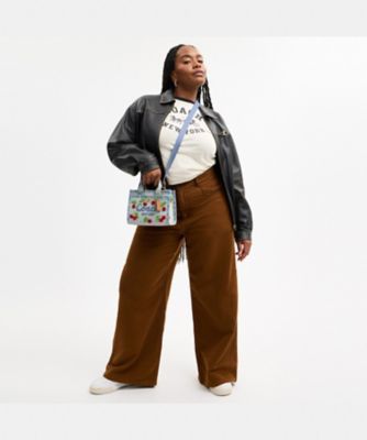 カーゴ トート バッグ 20・チェリー エンブロイダリー | COACH 