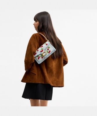 タビー ショルダー バッグ 26・チェリー エンブロイダリー | COACH 