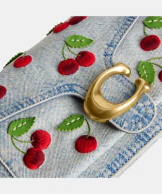 タビー ショルダー バッグ 26・チェリー エンブロイダリー | COACH 