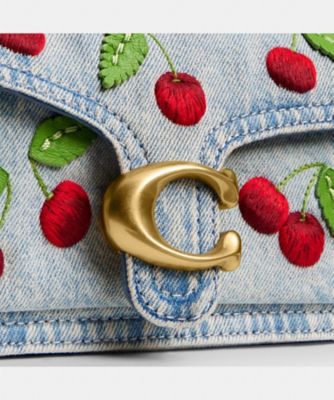 タビー ショルダー バッグ 20・チェリー エンブロイダリー | COACH 