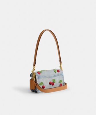 タビー ショルダー バッグ 20・チェリー エンブロイダリー | COACH 