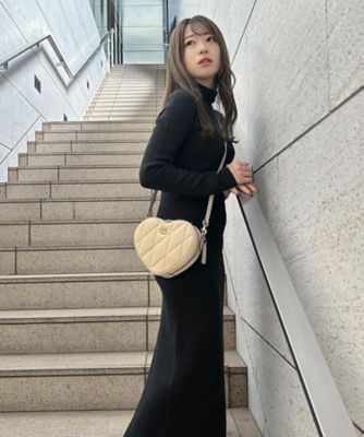 ハート クロスボディ・キルティング | COACH/コーチ | 三越伊勢丹  